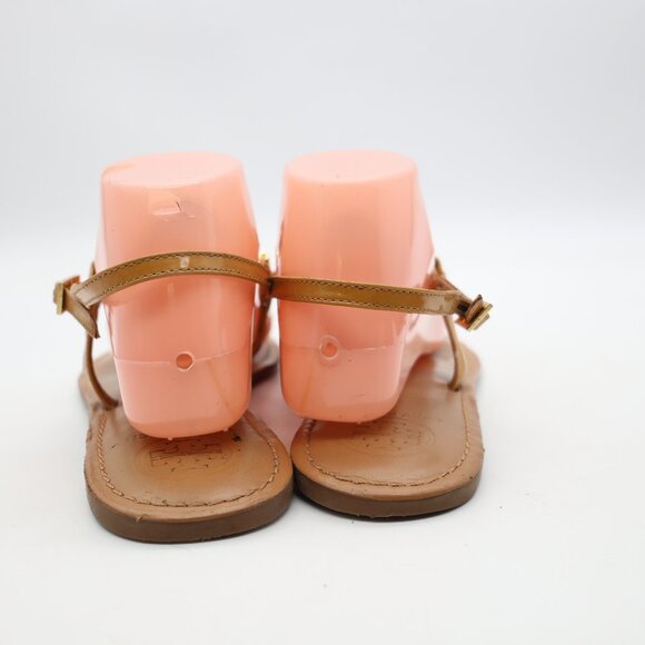 Tory Burch Ali Sandals Patent Leather Women's Size 9 M Casual Sandals - Picture 5 of 12
